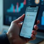 Смартфон с пометкой РЕКЛАМА, значки cookie и замок, документ закона с эмблемой России на фоне компьютера с рекламной панелью